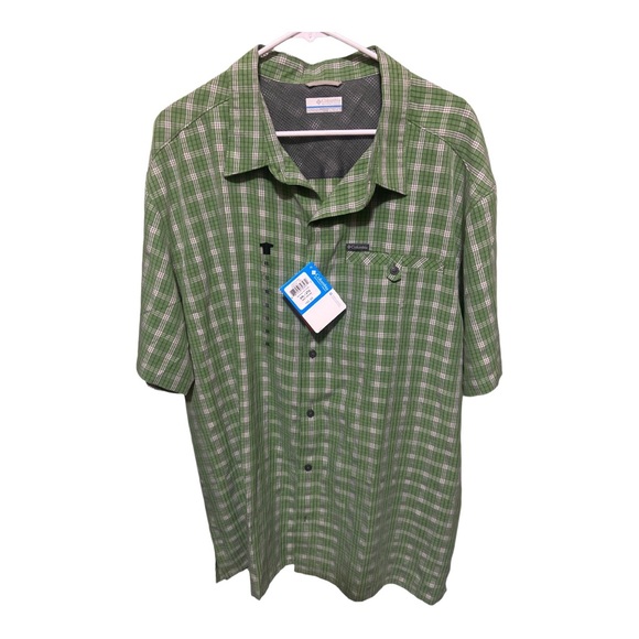 Columbia Other - Nice Columbia Sportswear Co Green Plaid Button Up Men’s XXL 2XL Shirt NWT